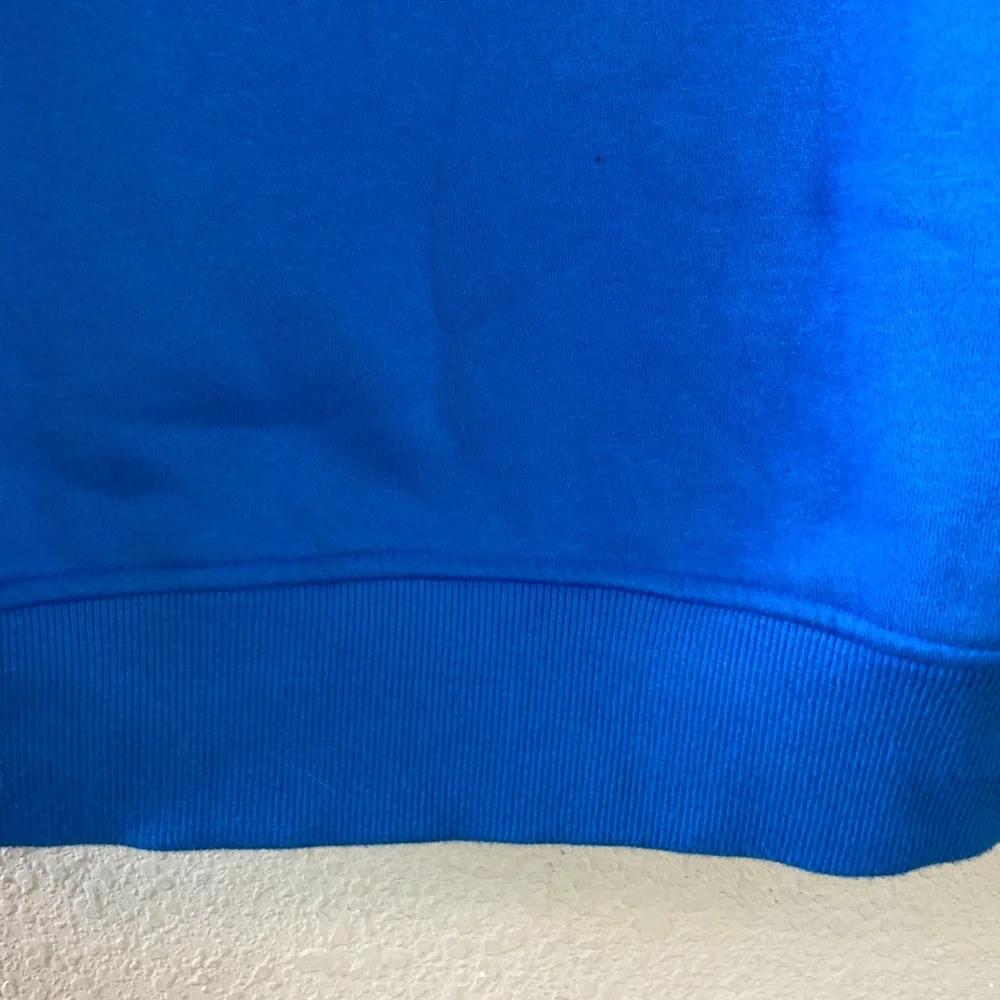Adidas Essentials Turquoise Hooded Sweatshirt Size Large